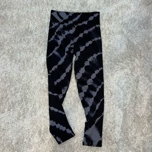 PINK Victoria's Secret Black and Gray Leggings